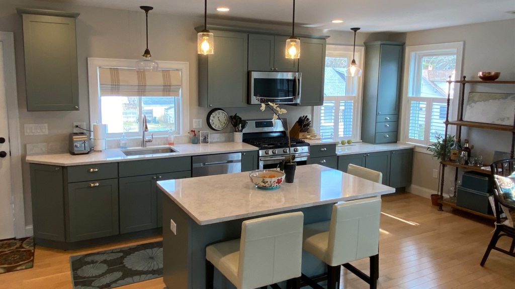 Kitchen project in Portsmouth, New Hampshire