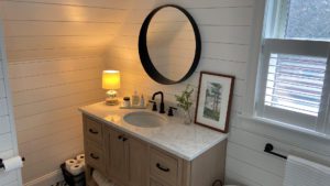 Bathroom project in Portsmouth, New Hampshire