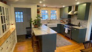 Newfields historic kitchen, Newfields, New Hampshire